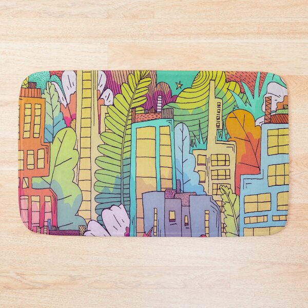 Item preview, Spring in the city designed and sold by Swadeillustrations.