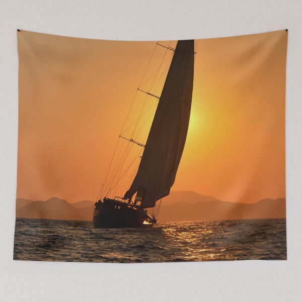 Artikelvorschau, sunset sail entworfen und verkauft von laikaincosmos.