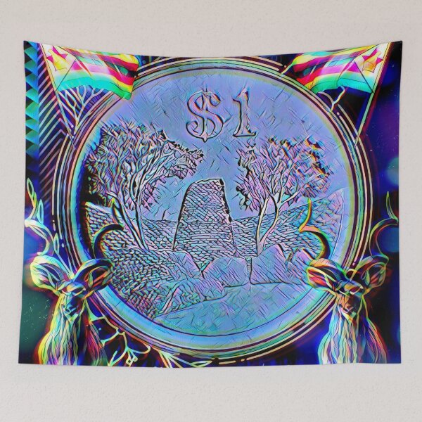 Item preview, Zimbabwean Dollar designed and sold by Pseudo Art.