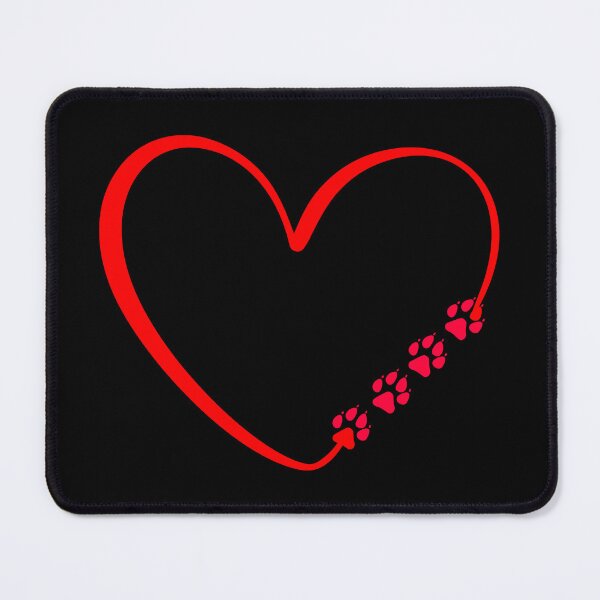 Item preview,  Dog Paws Red Heart Valentine's Day designed and sold by Astralia.