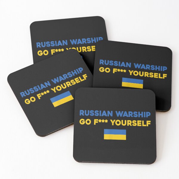 Item preview, Russian warship go f yourself T-Shirt designed and sold by Acton-Maran.