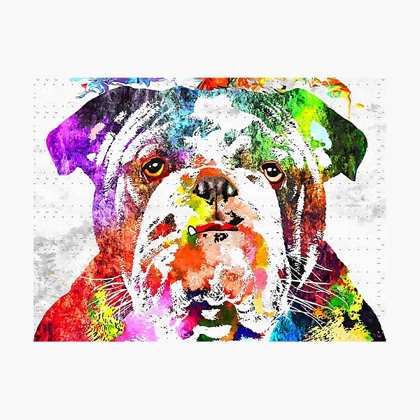 Artikel-Vorschau von Bulldoggen-Grunge, designt und verkauft von Daniel Janda.