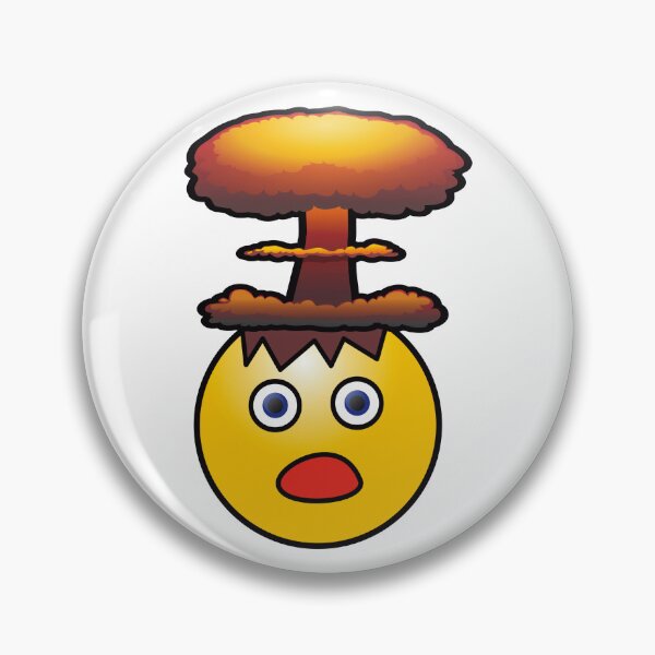Item preview, Mind Blown Nuke Mushroom Cloud Cartoon designed and sold by stuartsemporium.
