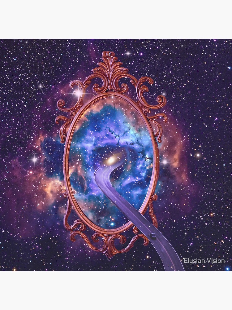 Thumbnail 2 of 2, Art Board Print, Mirror Dimension designed and sold by RiddhiShah.