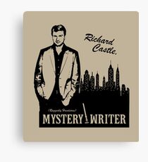 Richard Castle, Mystery Writer Canvas Print