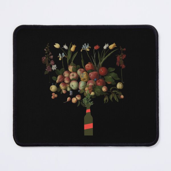 Item preview, Fruit Bottle (in black) | Apples | Pears | Peaches | Funny designed and sold by CosmicStory.