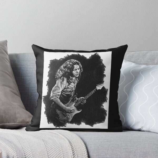 Item preview, Rory Gallagher drawing Canvas Print designed and sold by bonniese4ann.