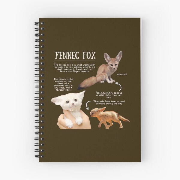Item preview, Fennec Fox Fun Facts designed and sold by KyleNesas.