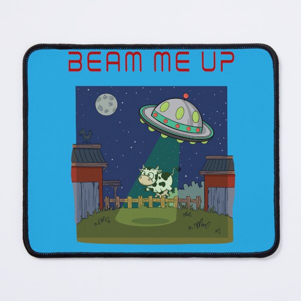 Item preview, Beam me up u cow-ard!  designed and sold by AdrenalinaPura.