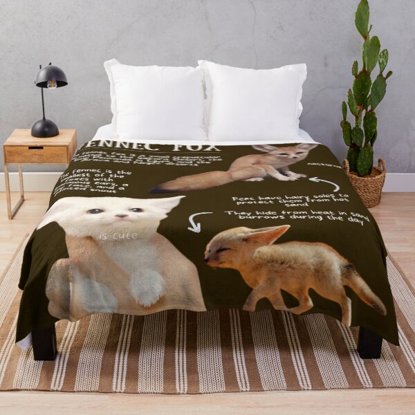 Item preview, Fennec Fox Fun Facts designed and sold by KyleNesas.