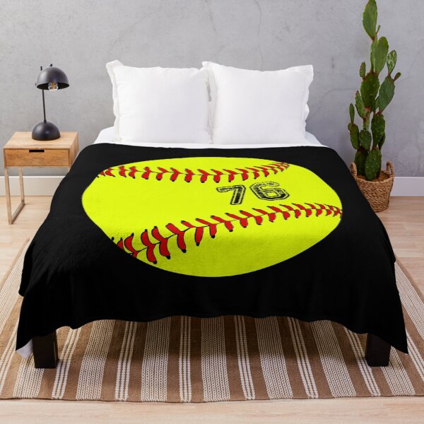 Item preview, Softball ball number 76, seventy six designed and sold by TheCultStuff.