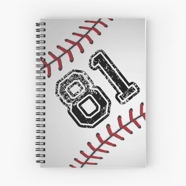 Item preview, Baseball ball number 81, eighty one designed and sold by TheCultStuff.