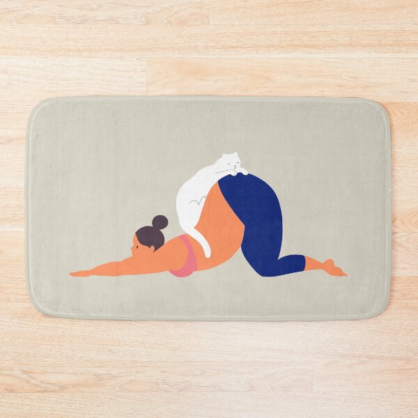 Item preview, Yoga With Cat 01 designed and sold by bignosework.