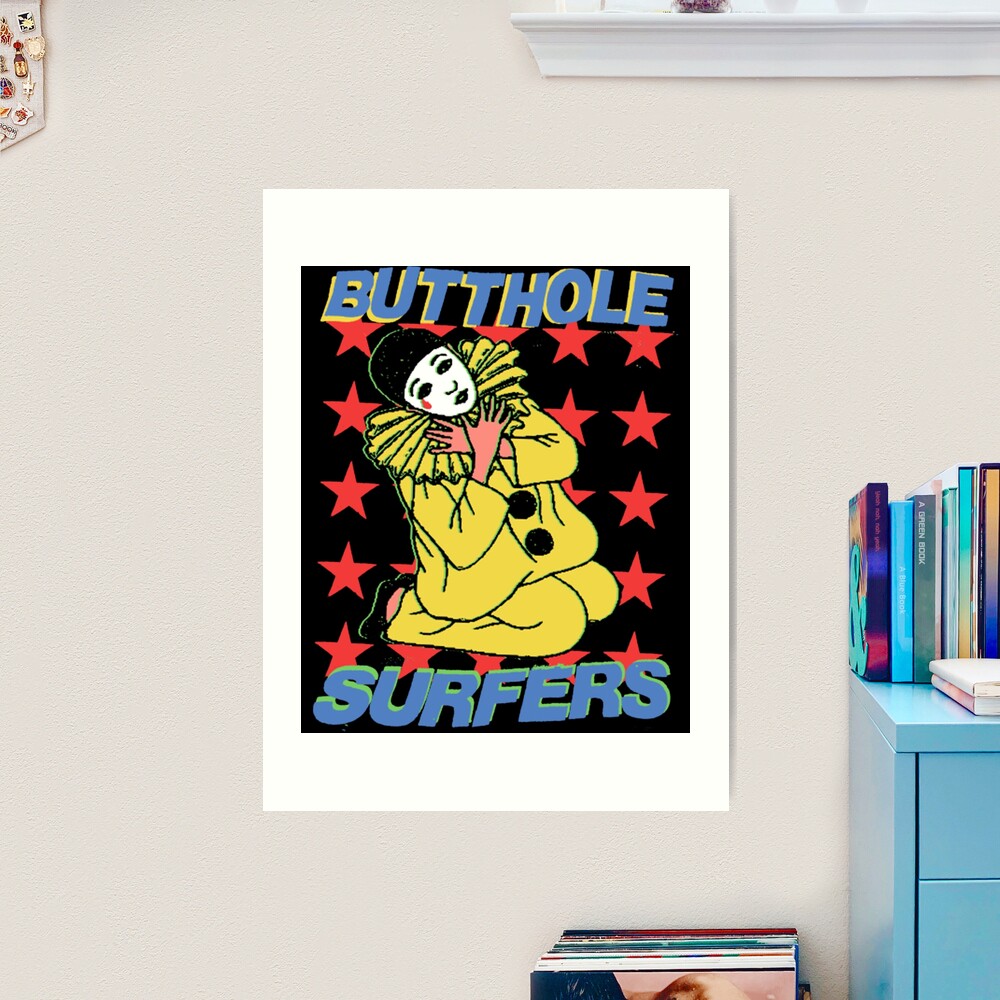 Butthole Surfers 90s ポスター 激レア 超激レア バットホールサーファーズ Butthole Surfers 1993年