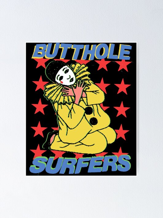 BUTTHOLE SURFERS / 特大ポスター BUTTHOLE SURFERS / 特大ポスター BUTTHOLE SURFERS / 特大