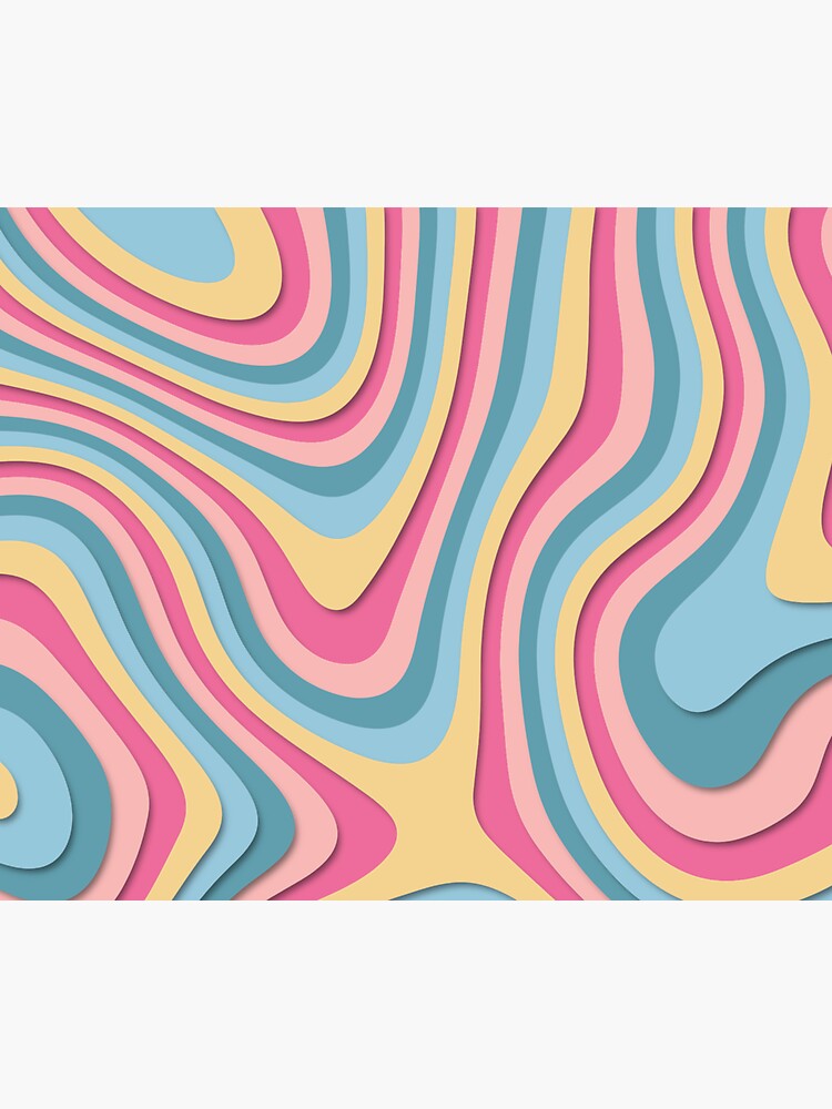 "abstract art" Sticker by aitbenaissa Redbubble