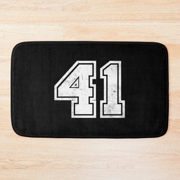 Item preview, Sports Jersey Birthday Age Lucky No. Distressed Number 41 Essential T-Shirt designed and sold by ricedali41.