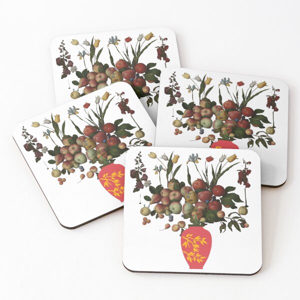 Item preview, Fruit Vase | Apples | Pears | Peaches | Funny designed and sold by CosmicStory.