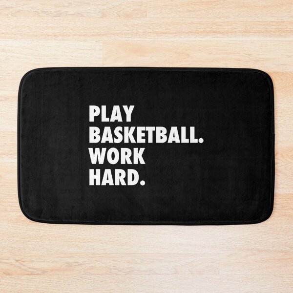 Item preview, Play Basketball. Work Hard. Sticker designed and sold by lewisnash6.