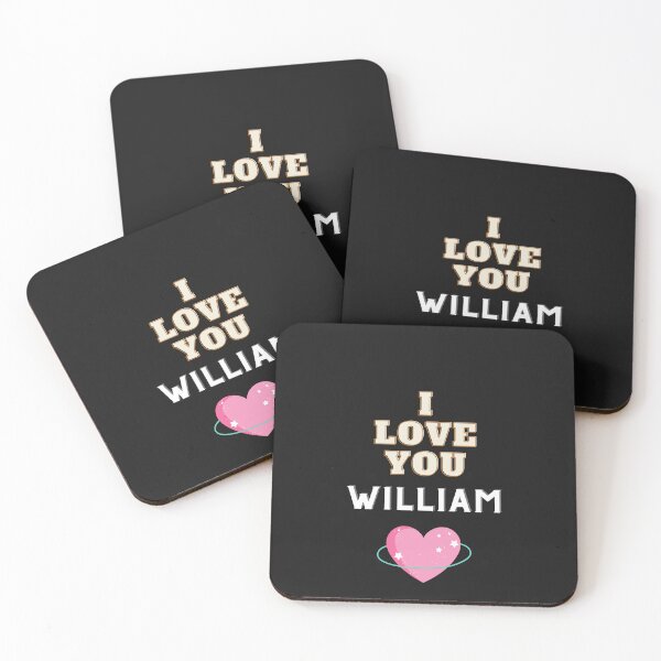 Item preview, I Love You William designed and sold by FancyZone.