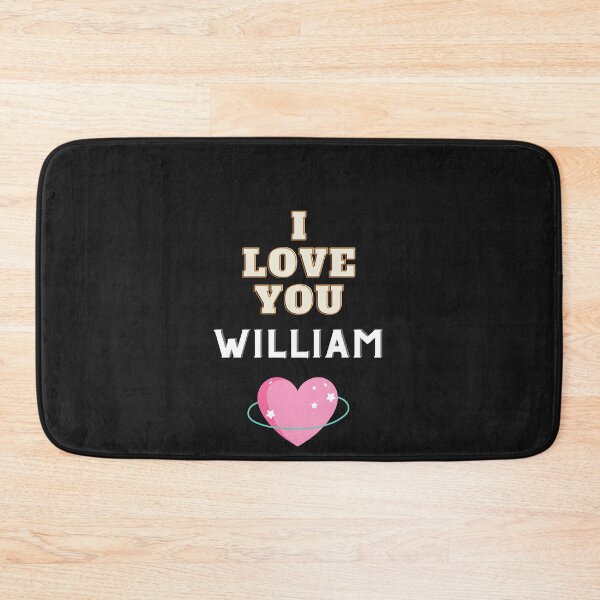 Item preview, I Love You William designed and sold by FancyZone.