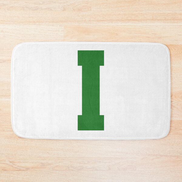 Item preview, Alphabet, Green I, Sports letter I designed and sold by TheCultStuff.