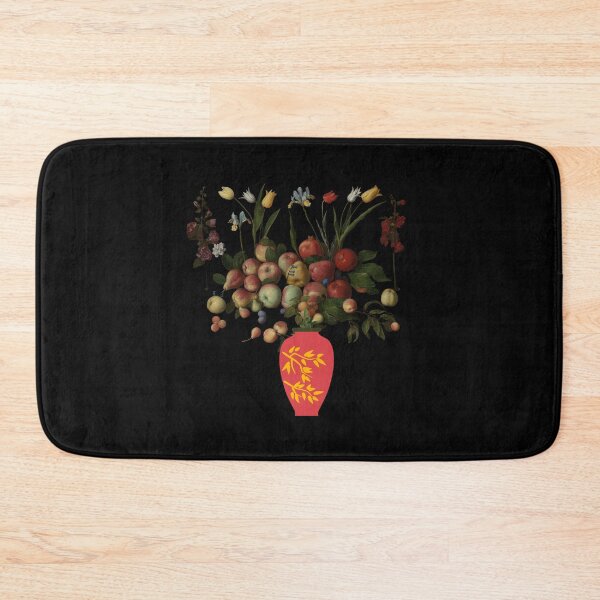 Item preview, Fruit Vase (in black) | Apples | Pears | Peaches | Funny designed and sold by CosmicStory.
