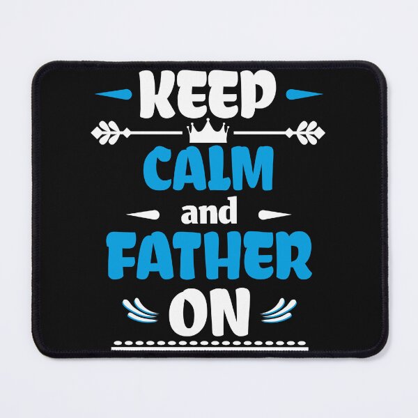 Item preview,  keep kalm and father on designed and sold by lapolonaise.