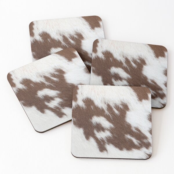 Item preview, Cow Hide Dark Brown & White designed and sold by Gymmer-Life.