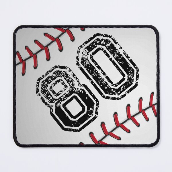 Item preview, Baseball ball number 80, eighty designed and sold by TheCultStuff.