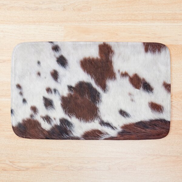 Item preview, Cow Hide Brown Black Dot & White designed and sold by Gymmer-Life.