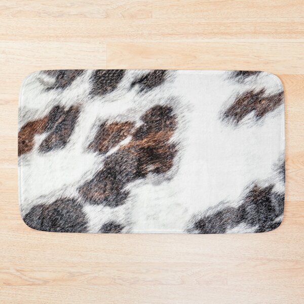 Item preview, Cow Hide Dark Brown Black & White designed and sold by Gymmer-Life.