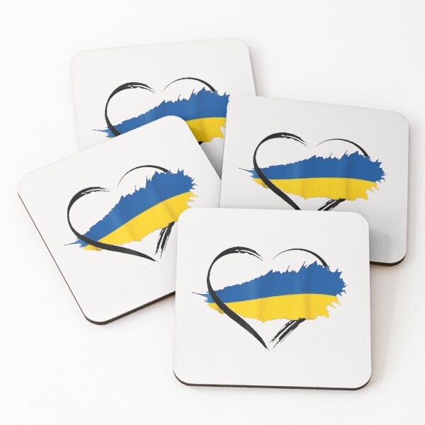 Item preview, Heart Ukraine I Stand With Ukraine Ukrainian Flag T-Shirt designed and sold by Acton-Maran.