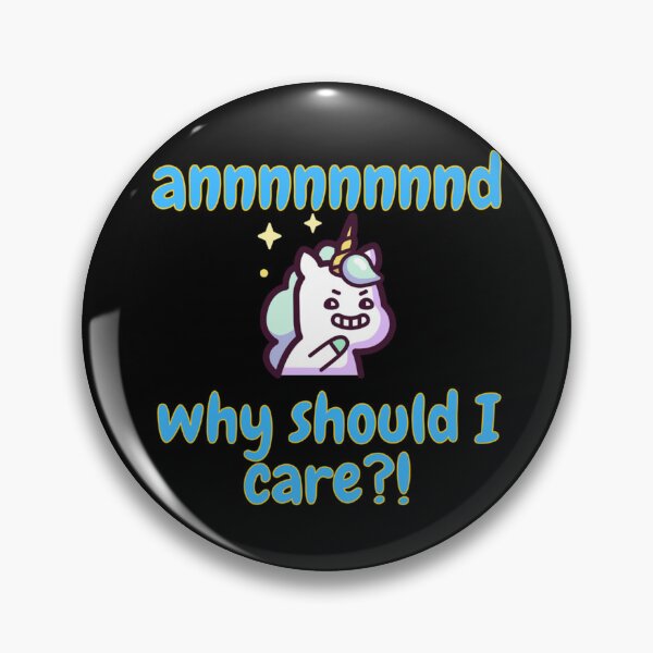 Item preview, Unicorse and why should i care Blue Unicron    designed and sold by Daiwsoiwaoaoisi.
