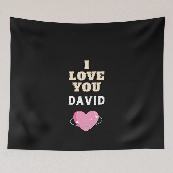Item preview, I Love You David  designed and sold by FancyZone.