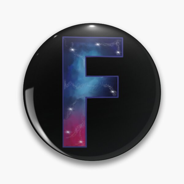 Item preview, Galaxy letter "F" monogram designed and sold by Maelyn-Couch.