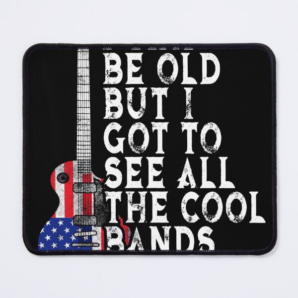 Item preview, Vintage I May Be Old But I Got To See All The Cool Bands designed and sold by rileyamiy.