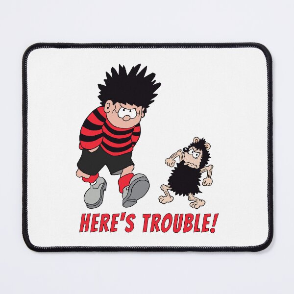 Item preview, Here's Trouble with Dennis The Menace designed and sold by slayre1123.