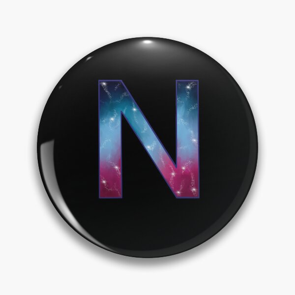 Item preview, Galaxy letter N monogram designed and sold by Maelyn-Couch.