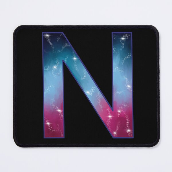 Item preview, Galaxy letter N monogram designed and sold by Maelyn-Couch.