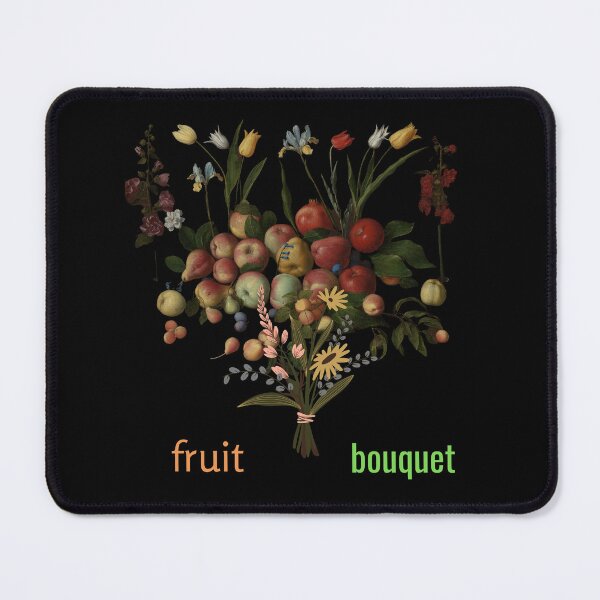 Item preview, Fruit Bouquet 1 (in black) | Apples | Pears | Peaches  designed and sold by CosmicStory.