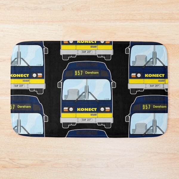 Item preview, Konect Leyland National mk1 DAR120T Retro Illustration designed and sold by BFXIII.