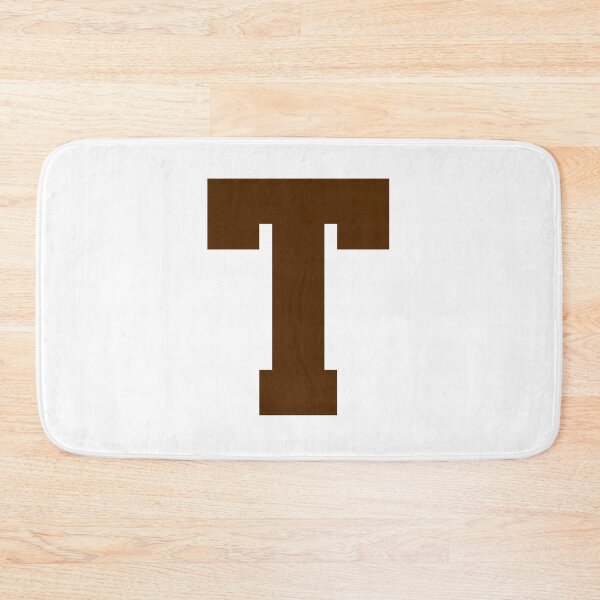 Item preview, Alphabet, Brown T, Sports letter T designed and sold by TheCultStuff.