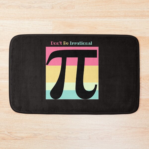 Item preview, Don't Be Irrational Retro Vintage Symbol Pi Day Math designed and sold by SENMARO100.
