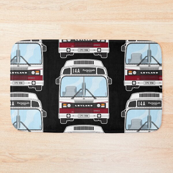 Item preview, Portsmouth Corporation Transport Leyland National mk2 99 CPO99W Retro Illustration designed and sold by BFXIII.