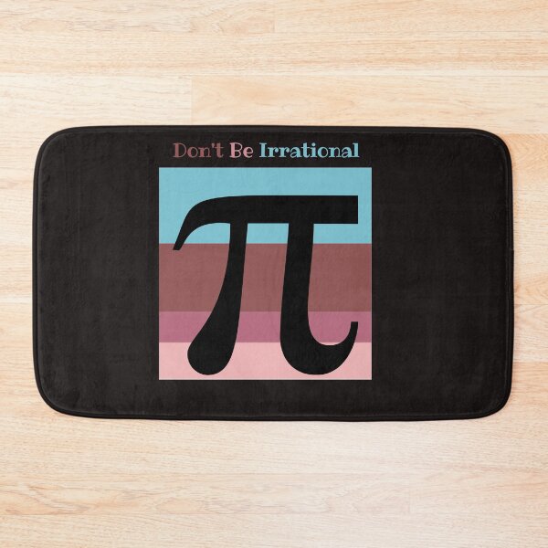 Item preview,  Don't Be Irrational Retro Vintage Symbol Pi Day Math designed and sold by SENMARO100.