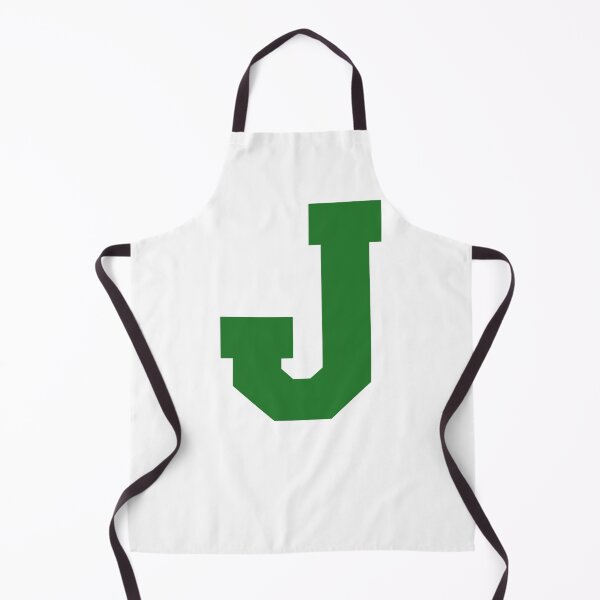 Item preview, Alphabet, Green J, Sports letter J designed and sold by TheCultStuff.