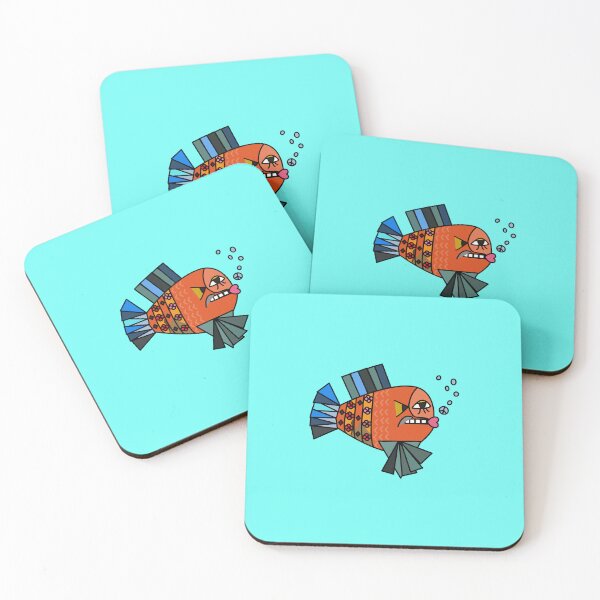 Item preview, Open mind - Picassian fish designed and sold by Polyxz.