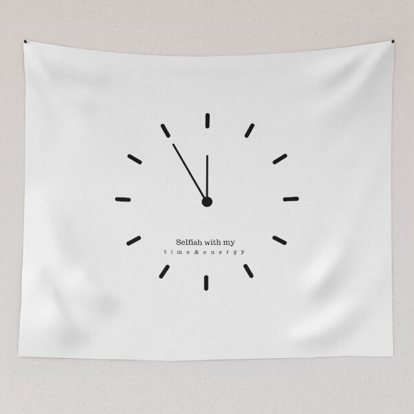 Item preview, Life Clock,Life Time,Selfish With My Time And Energy designed and sold by stamppiyathat.