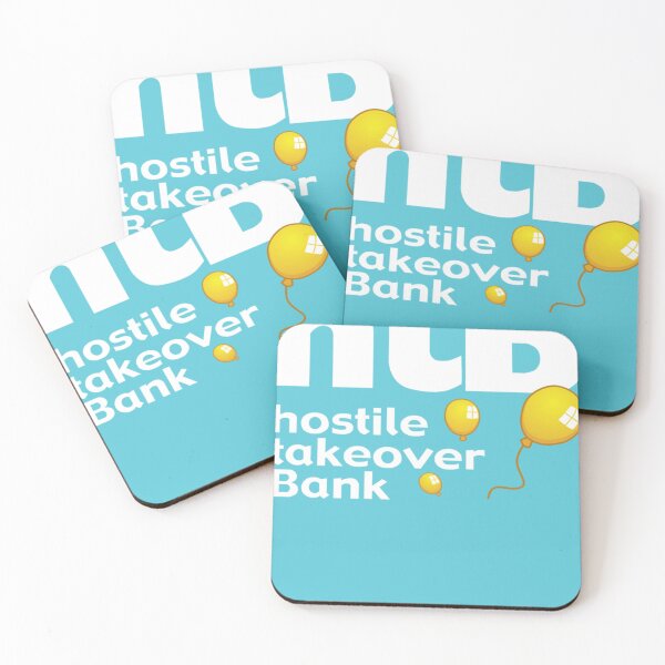 Item preview, Hostile Take Over Bank Essential T-Shirt designed and sold by NickRichli.